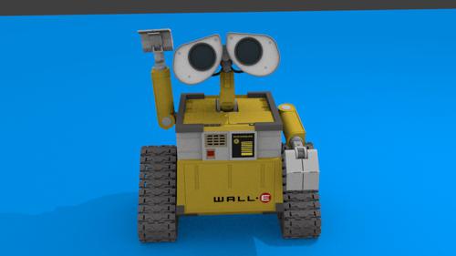 WALL-E Non-Armature Rig Test preview image